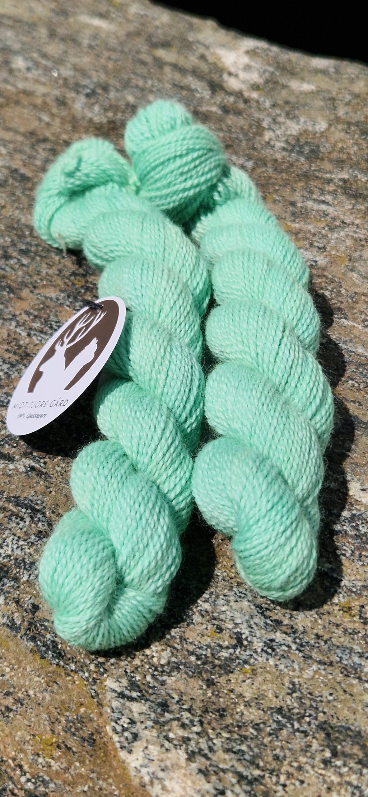 Farget garn, Minty breeze - Bilde 3